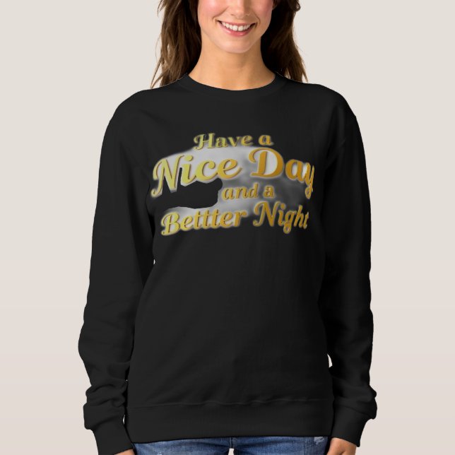 Moletom The Universal Wish: Elegant Gold Script Comfort Ho (Frente)