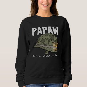 Moletom The Veteran The Myth The Legend - Papaw