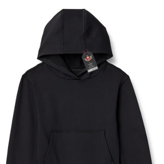 Moletom The WORK LOVE BALANCE back Script & Wing design