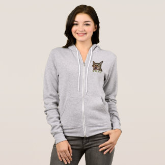 Moletom Theo stank face zip hoodie