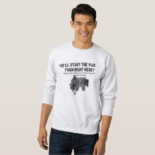 Moletom Theodore Roosevelt, t-shirt do dia D WWII do Jr.