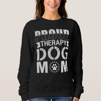 Moletom Therapy Dog Design - Therapy Dog Mom_1