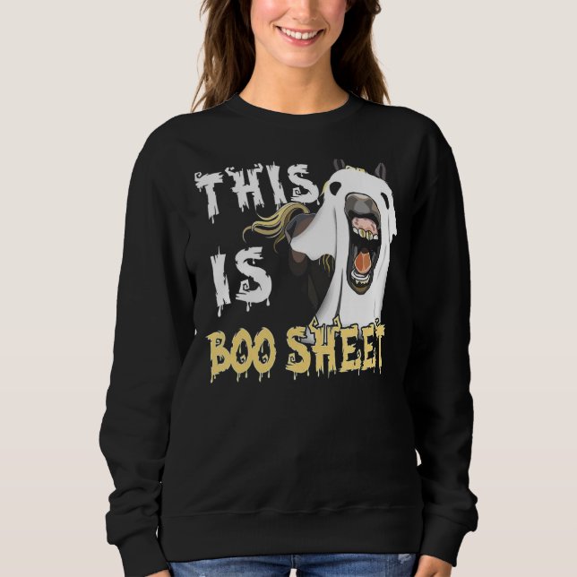 Moletom This Is Boo Sheet Horse (Frente)