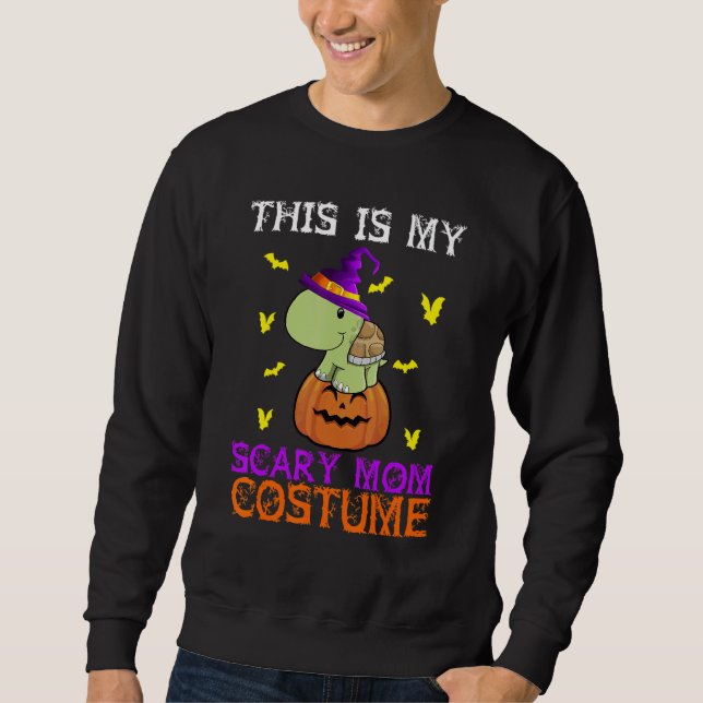 Moletom This Is My Scary Mom Costume Turtle Halloween (Frente)