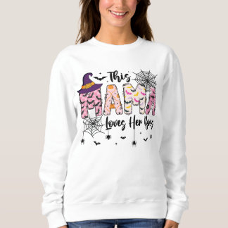 Moletom This Mama Loves Her Boos Halloween Sweater
