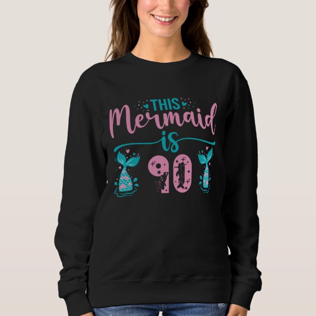 Moletom This Mermaid Is 90 (Frente)