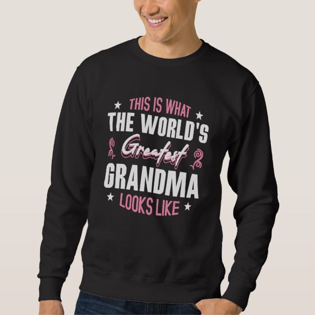 Moletom This What Greatest Grandmom Looks Like Mom Mother' (Frente)