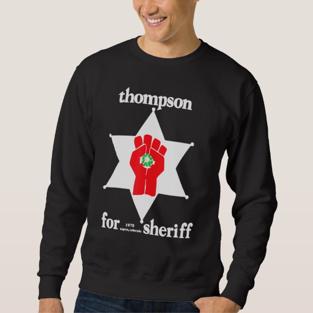 Moletom Thompson Hunter Para Xerife (Frente)