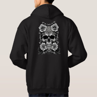 Moletom Thorny Embrace Skull – Gothic Lace & Roses Liner