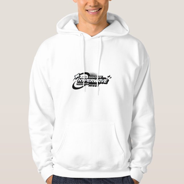 Moletom THRD Capuz Branco – Ícone Minimalista (Frente)