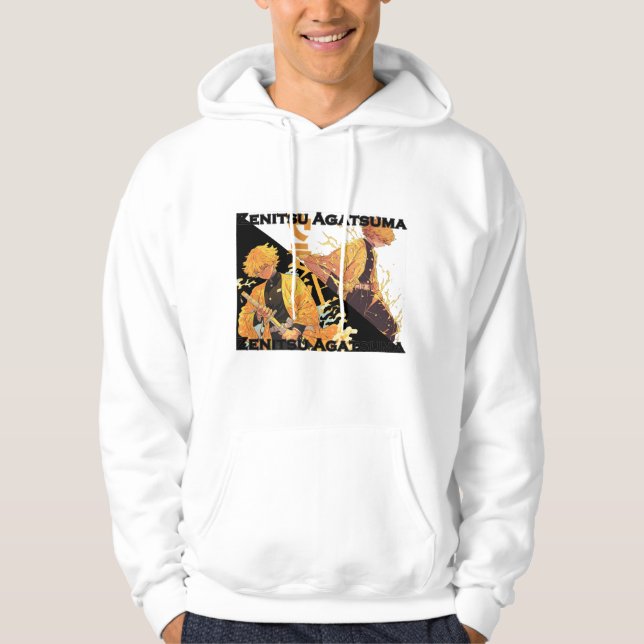 Moletom “Thunder Breathing Shadow – Zenitsu Tee” (Frente)