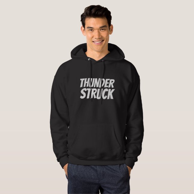 Moletom THunder STRUCK Vintage Hoodies e T-shirts (Frente Completa)
