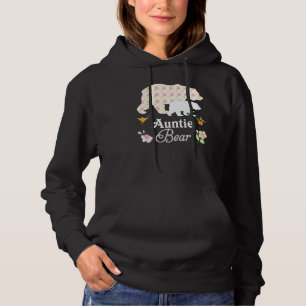 Moletom Tia Floral Urso Floral Mamãe Família Cute Avó