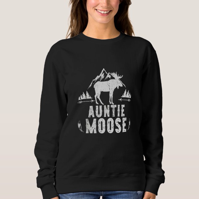 Moletom Tia Moose Correspondente Familiar Acampamento Cami (Frente)