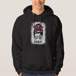 Moletom Tia Soccer da Vida Gigi Sms Bun Hair Moth