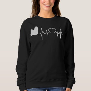 Moletom Tibetan Terrier Dog Heartbeat