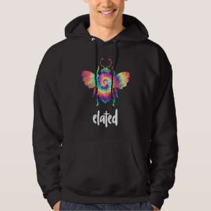 Moletom Tie Dye Bee Motivational Be Elated 3