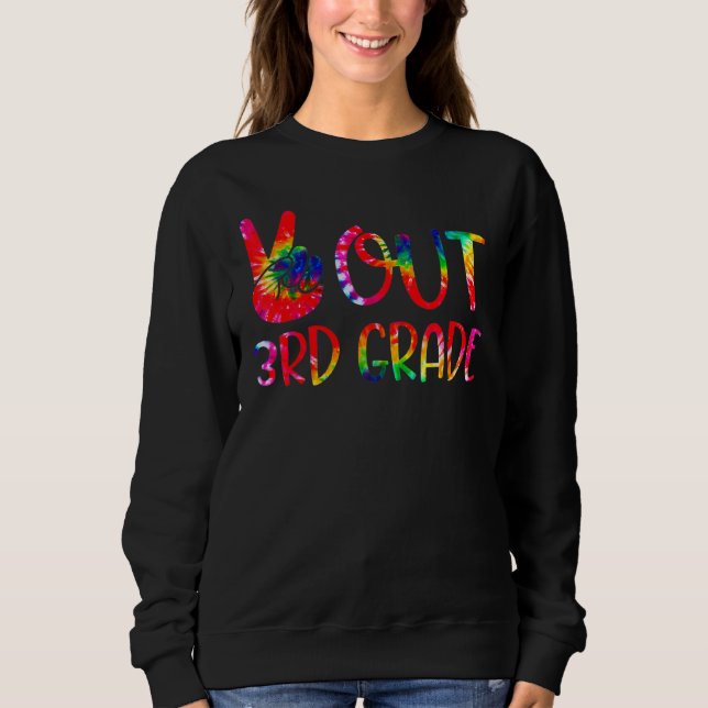 Moletom Tie Dye do 3º ano do Peace Out (Frente)