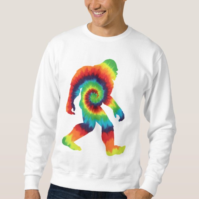 Moletom Tie Dye Pé Grande  (Frente)