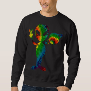 Moletom Tie Dye Peace Space World Ufo Day Peace Sign