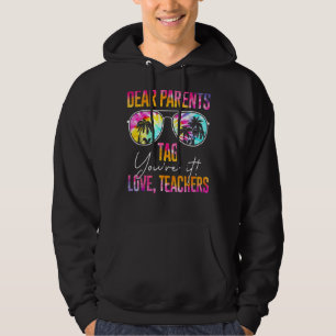 Moletom Tie Dye Queridos Pais Te Dizem No Último Dia Da Es