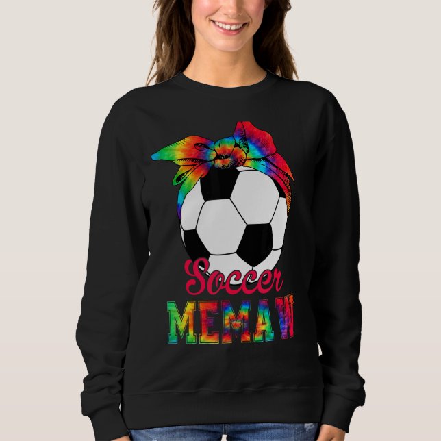 Moletom Tie Dye Soccer Dia de as mães (Frente)