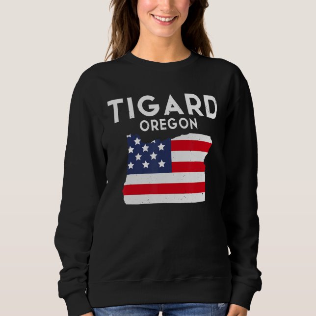 Moletom Tigard Oregon EUA State America Viagens (Frente)
