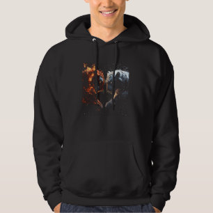 Moletom Tiger Fire Yang Animal Willife Cat