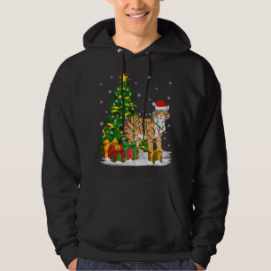 Moletom Tiger Lover Xmas Family Correspondendo Papais noei