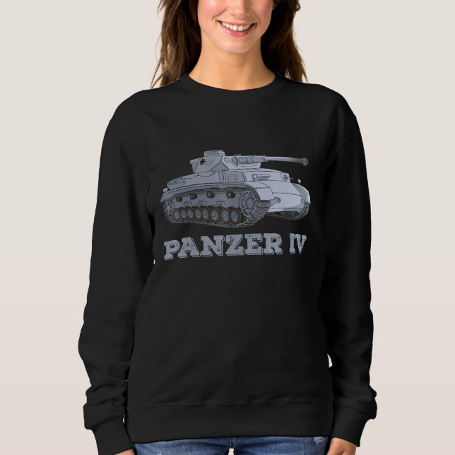 Moletom Tiger Panzer Iv Tank World War 2 — Tanque Alemão (Frente)