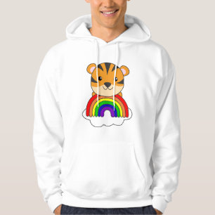 Moletom Tiger Rainbow Glitter Kawaii Tigers