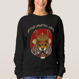 Moletom Tiger Samurai Cabeça de MMA Combatente Livre