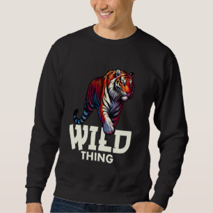 Moletom Tiger Wildlife Nature Graphic