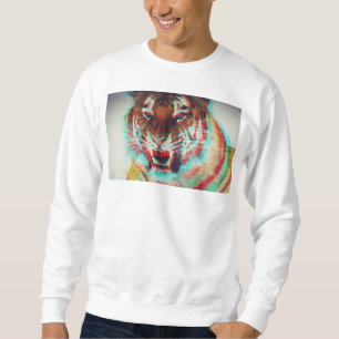 Moletom Tigre-animal tridimensional