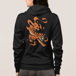 Moletom Tigre Ardente: Design Ousado Asiático