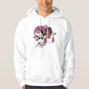 Moletom Tigre Cego com Floral Arte de Bengala Branca