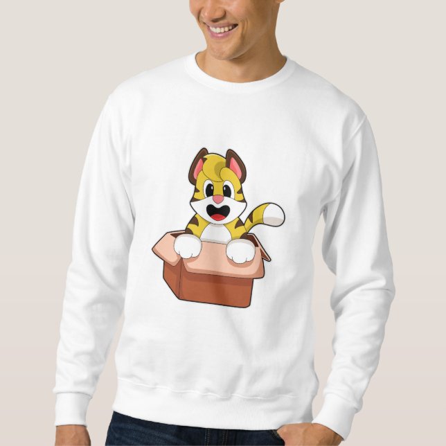 Moletom Tigre com caixa (Frente)