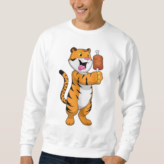 Moletom Tigre com carne (Frente)