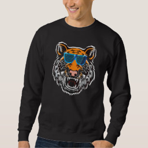 Moletom Tigre com óculos de sol