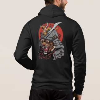 Moletom Tigre de arte japonês samurai