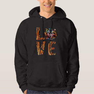 Moletom Tigre de Bengala Pintura Amor Tigre de Bengala Cab