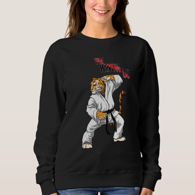 Moletom Tigre de Taekwondo (Frente)