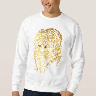Moletom Tigre Dourado na grama