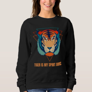 Moletom Tigre é o Meu Animal Espiritual Fixe e Único