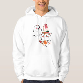 Moletom Tigre Fofo Equilibrando Parfait e Fantasma Cereja