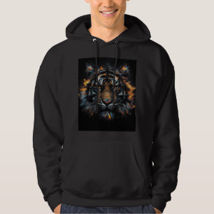 Moletom Tigre Inferno – Arte Digital de Tigre Selvagem Ard