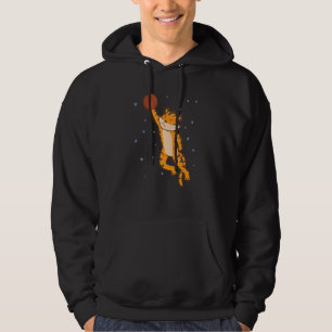 Moletom Tigre joga Basquete grande Gato Animal