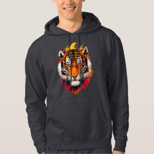 Moletom Tigre majestoso - símbolo de poder, coragem e forç