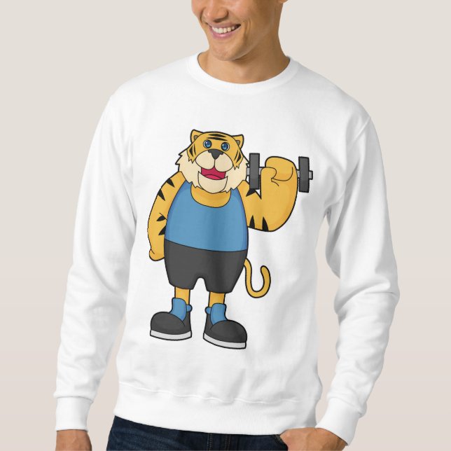 Moletom Tigre Malhação Dumbbell (Frente)