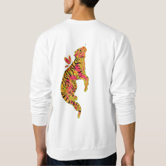 Moletom Tigre Neon Surrealista